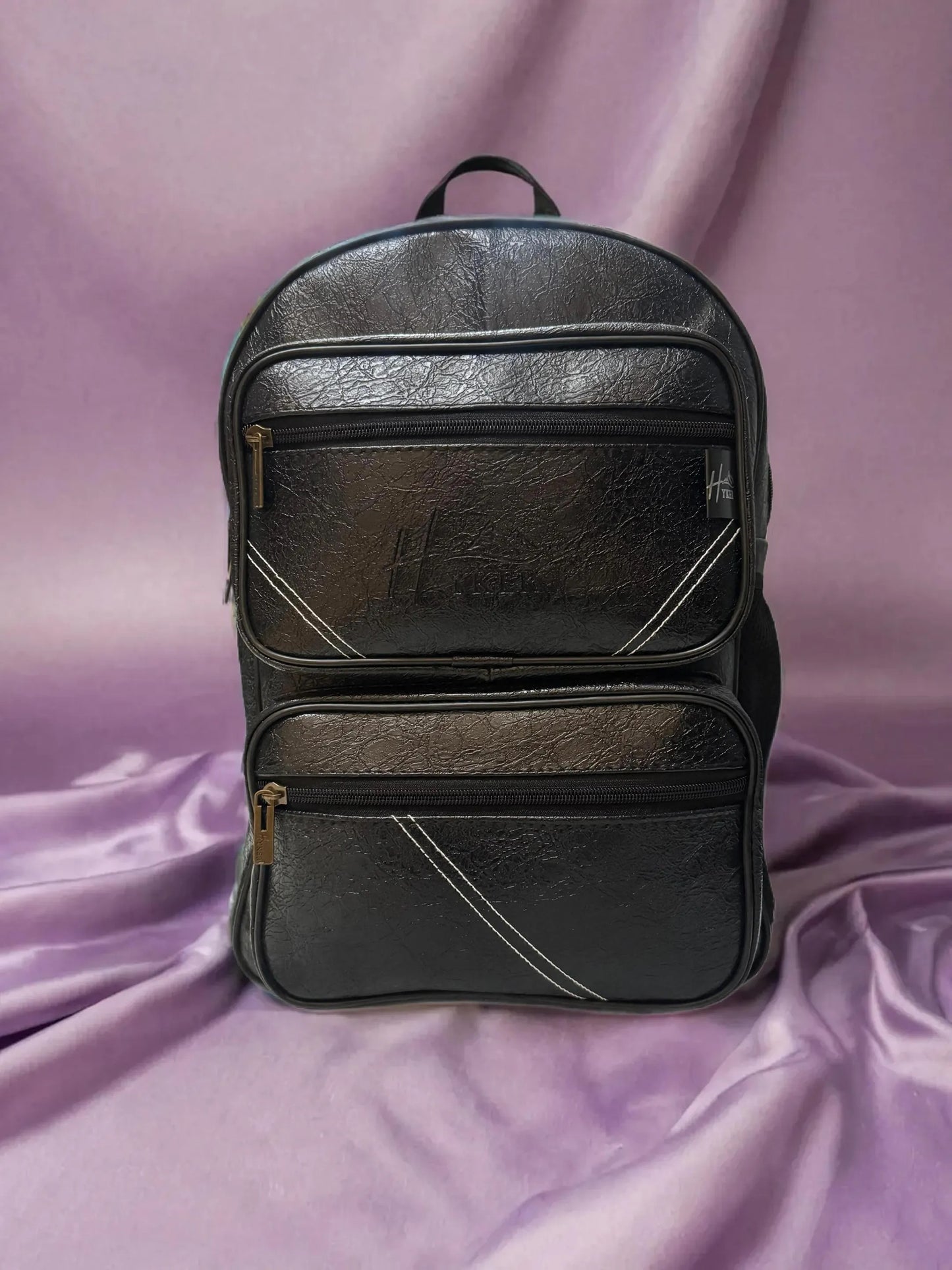 Leather Finish Backpack