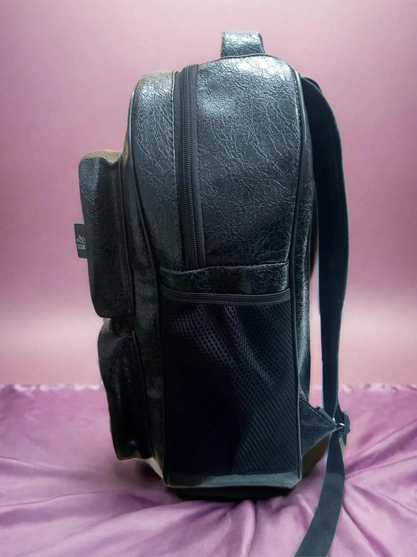 Leather Finish Backpack