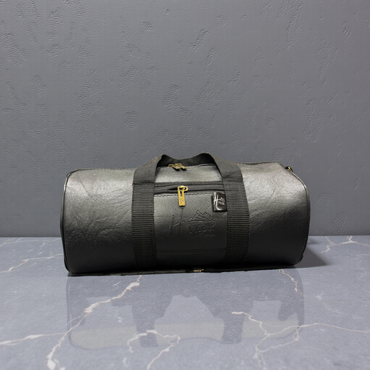 PREMIUM LEATHER FINISH GYM BAG
