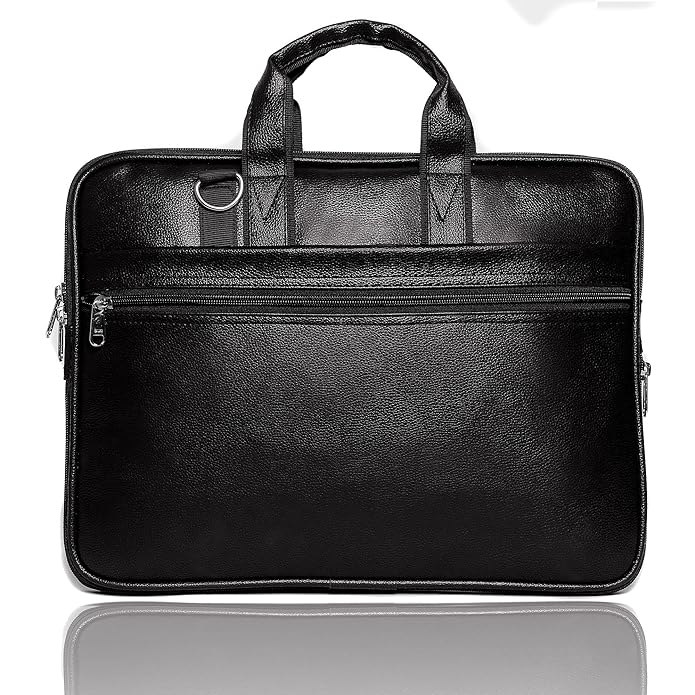 Men's Leather Finish Laptop & Shoulder Bag